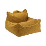 Pruun bukleekangast laste kott-tool Chair - Wigiwama