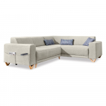 Beež lahtik&auml;iv/panipaigaga nurgadiivan (parem nurk/L-kujuline) Classy Sophie &ndash; Miuform