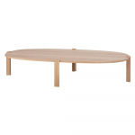 Tammepuidust diivanilaud 100x180 cm Kulin &ndash; Gazzda