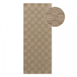 Pruun k&auml;sitsi kootud villavaip 80x200 cm Scala &ndash; Villeroy&Boch