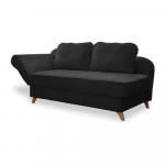 Antratsiitne velvetist lamamistool (vasak nurk) Chic Charlotte - Miuform