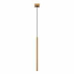 Kuldne metallist rippvalgusti Fideus - Sollux