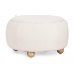 Boucl&eacute;-kangast kreemipuhv Irisha - Bizzotto