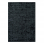 Must k&auml;sitsi kootud viskoosvaip 200x300 cm Noemi - Vikosa