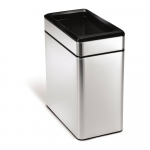 Roostevabast terasest pr&uuml;gikast 10 l - simplehuman