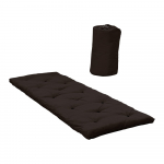 Tumepruun futonmadrats 70x190 cm Bed In a Bag Brown - Karup Design