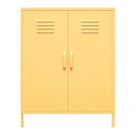 Kollane metallkapp , 80 x 102 cm Cache - Novogratz