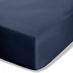 Tumesinine perkal-puuvillane kummiga lina 150x200 cm Easy Iron Percale - Catherine Lansfield