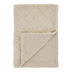 Beež mikropl&uuml;&uuml;sist tekk 130x170 cm Cosy Diamond - Catherine Lansfield