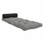 Hall futon madrats 70x200 cm Wrap Grey/Dark Grey &ndash; Karup Design