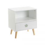 Valge laste &ouml;&ouml;kapp - Casa Selecci&oacute;n