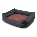 Burgundia-tumehall koeravoodi 55x65 cm SoftBED Eco S - Rexproduct