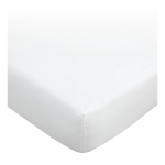 Valge Egiptuse puuvillane kummiga lina 90x190 cm - Bianca