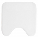 Valge WC vannitoamatt 45x45 cm Vitamine - douceur d'int&eacute;rieur