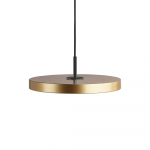 Kuldne LED rippvalgusti metallist lambivarjuga &oslash; 31 cm Asteria Mini - UMAGE