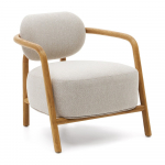 Beež tugitool Melqui - Kave Home