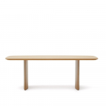 Tammedekooriga s&ouml;&ouml;gilaud 100x240 cm Litto - Kave Home