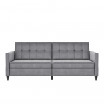 Helehall sametist diivan 203 cm Hartford - St&oslash;raa