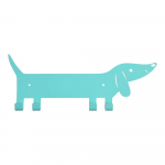 T&uuml;rkiissinine metallist laste seinanagi Sausage Dog - Rex London