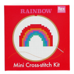Loominguline komplekt Cross-stitch Kit Rainbow - Rex London