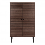 Tumepruun tammespoonist kapp 80x130 cm Kyoto - House Nordic