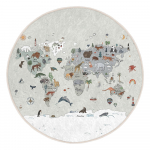 Pestav laste m&auml;nguvaip &oslash;100 cm Big World - Mila Home