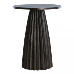 Metallist &uuml;mmargune diivanilaud &oslash; 40 cm Veglia - Light & Living
