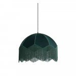 Petrooleumi v&auml;rvi rippvalgusti tekstiilist varjuga &oslash; 50 cm Malacia - Light & Living