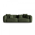 Roheline bukleekangast mooduldiivan 320 cm Martina - Micadoni Home