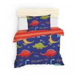 Sinine laste voodipesu &uuml;heinimesevoodile 140x200 cm Dinazorus - Mijolnir