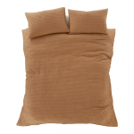 Pruun voodipesu 135x200 cm Muscat Waffle - Pineapple Elephant