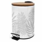 Valge metallist pr&uuml;gikast 3 l Amber - douceur d'int&eacute;rieur