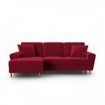Punane sametist panipaigaga nurgadiivanvoodi (vasak nurk) Kyoto - Cosmopolitan Design