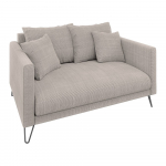 Helepruun &scaron;enillist diivan 140 cm Freya - Ropez