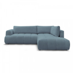 Sinine diivanvoodi/panipaigaga nurgadiivan (parem nurk/L-kujuline) Fuji - Bobochic Paris