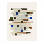 Plakat 50&times;70 cm Cut up Stripes &ndash; The Poster Club