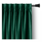 Tumeroheline sametist dimout-kardin 140 &times; 270 cm Pleat &ndash; Restilo