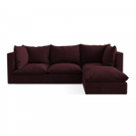 Punane nurgadiivan (parem nurk/laiendiga) Manao &ndash; Makamii