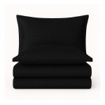 Must Renforc&eacute; puuvillast pikendatud voodipesu kaheinimesevoodile 240x220 cm Checkered - Mila Home Luxury
