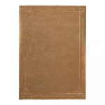 Terrakottapunane k&auml;sitsi kootud villane vaip 120x170 cm Gatsby - Flair Rugs