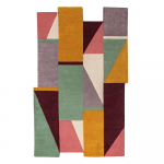 K&auml;sitsi kootud villane vaip 150x240 cm Shuffle Shaped - Flair Rugs
