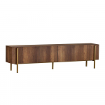 Tume naturaalses toonis p&auml;hklipuust televiisorilaud 180x45x30 cm Nexus - Kalune Design