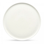 Valge taldrik &oslash; 26,5 cm Ora Gloss - Salt&Pepper