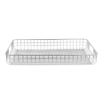 Traadist metallkorv 45,5x33,5x6 cm Lift - Mette Ditmer Denmark