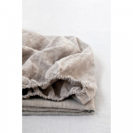 Looduslik linane kummiga lina, 180 x 200 cm - Linen Tales