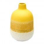 Kollane ja valge vaas Bohemian Home Mojave - Sass & Belle