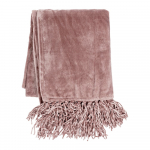 Roosa mikropl&uuml;&uuml;sist tekk , 130 x 170 cm - Tiseco Home Studio