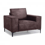 Tumepruun kunstnahast tugitool Copenhagen - Scandic