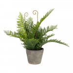 Kunstlill tsemendipotis , k&otilde;rgus 35 cm - Kave Home