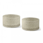 Betoonist lillepotid 2tk komplektis &oslash; 30 cm Terrazzo &ndash; Bonami Selection